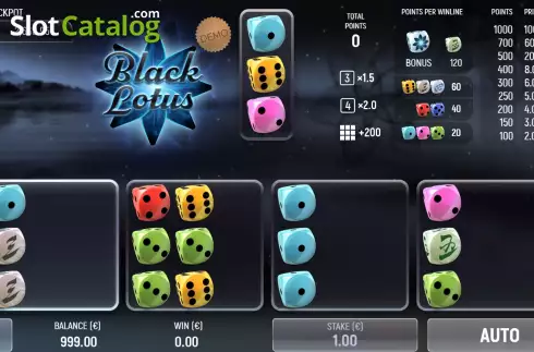 Οθόνη3. Black Lotus (Air Dice) Κουλοχέρης