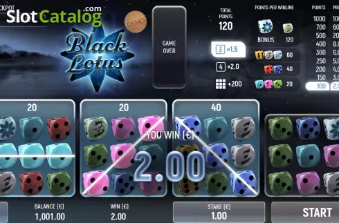 Οθόνη6. Black Lotus (Air Dice) Κουλοχέρης