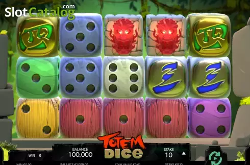 Οθόνη2. Totem Dice Κουλοχέρης