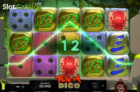 Οθόνη3. Totem Dice Κουλοχέρης