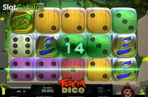 Οθόνη4. Totem Dice Κουλοχέρης