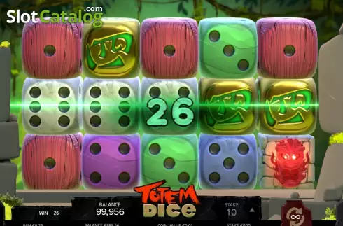 Οθόνη5. Totem Dice Κουλοχέρης