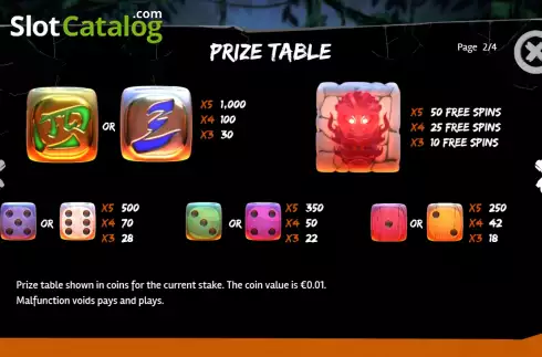 Οθόνη7. Totem Dice Extreme Κουλοχέρης