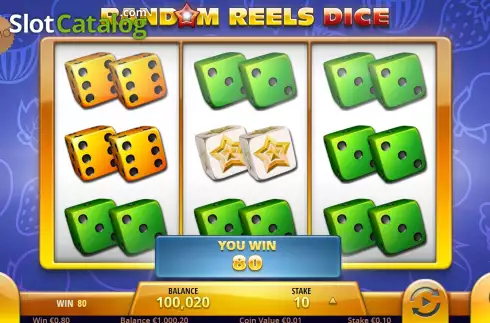 Οθόνη3. Random Reels Dice Κουλοχέρης