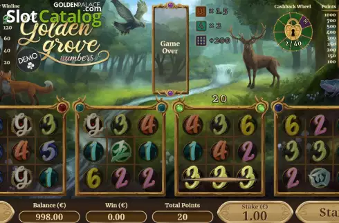 Οθόνη5. Golden Grove Numbers Κουλοχέρης