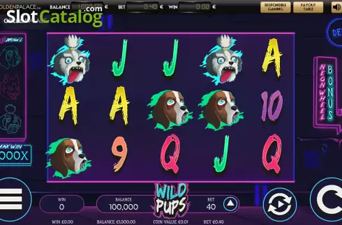 Οθόνη2. Wild Pups Κουλοχέρης 