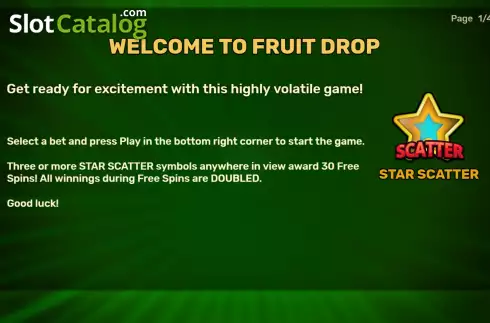Οθόνη6. Fruit Drop Κουλοχέρης
