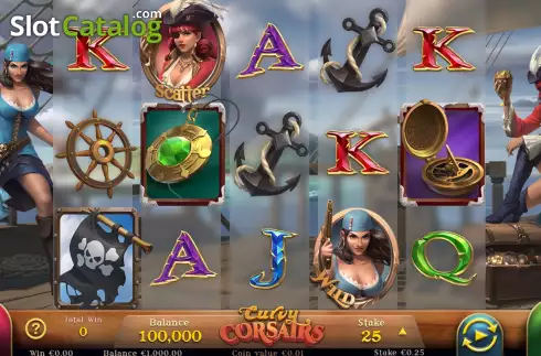 Οθόνη3. Curvy Corsairs Κουλοχέρης
