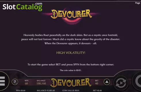 Οθόνη7. Devourer Κουλοχέρης