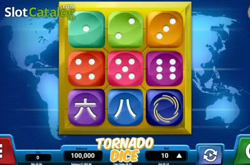 Οθόνη2. Tornado Dice Κουλοχέρης