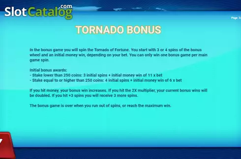 Οθόνη7. Tornado Dice Κουλοχέρης