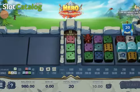 Οθόνη3. Hero of Dragonland Κουλοχέρης 