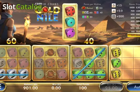 Οθόνη4. Katie Combs Gold of the Nile Κουλοχέρης