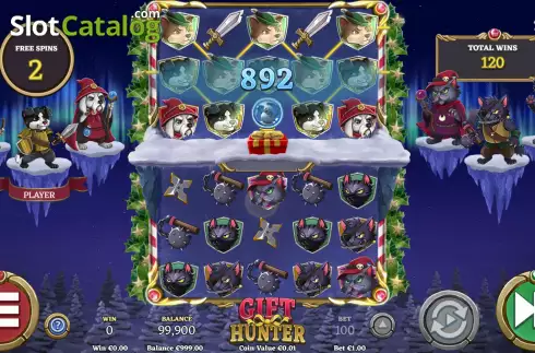 Οθόνη3. Gift Hunter Κουλοχέρης