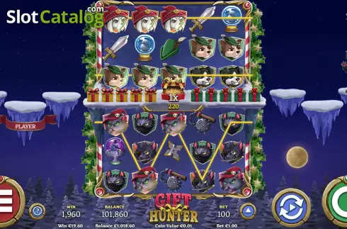 Οθόνη4. Gift Hunter Κουλοχέρης