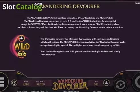 Οθόνη8. Wandering Devourer Κουλοχέρης