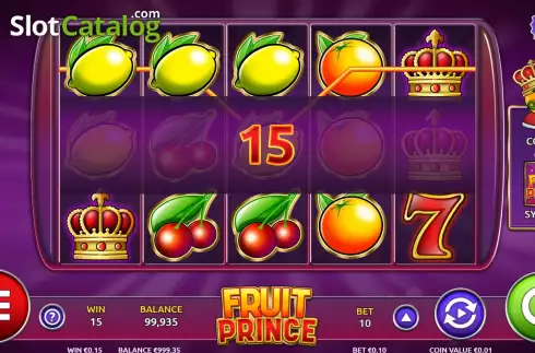 Οθόνη4. Fruit Prince Κουλοχέρης 