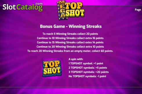 Οθόνη7. Mega Top Shot Κουλοχέρης