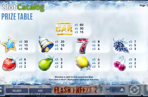 Οθόνη5. Flash Freeze 2 Κουλοχέρης