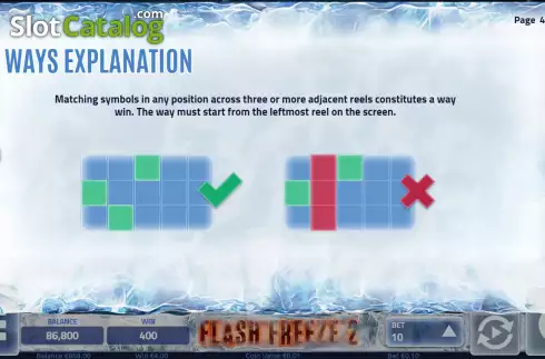 Οθόνη7. Flash Freeze 2 Κουλοχέρης