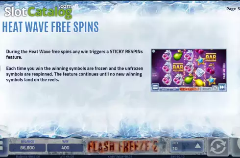 Οθόνη8. Flash Freeze 2 Κουλοχέρης
