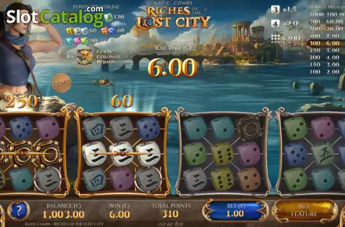 Οθόνη3. Katie Combs – Riches of the Lost City Κουλοχέρης