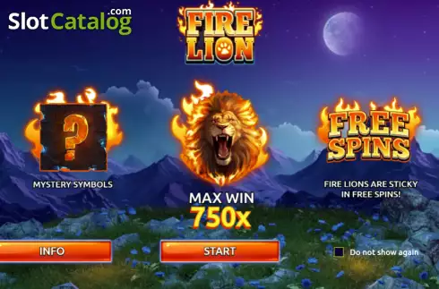 Οθόνη2. Fire Lion Κουλοχέρης 