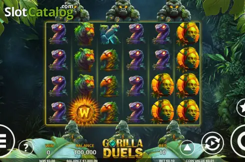 Οθόνη2. Gorilla Duels Κουλοχέρης