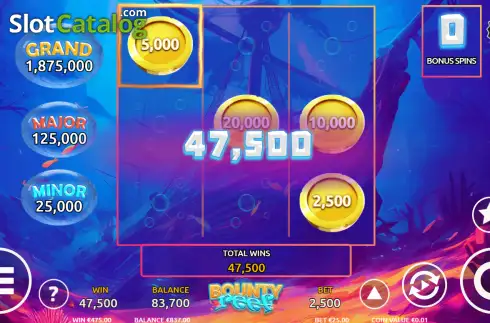 Οθόνη3. Bounty Reef Κουλοχέρης