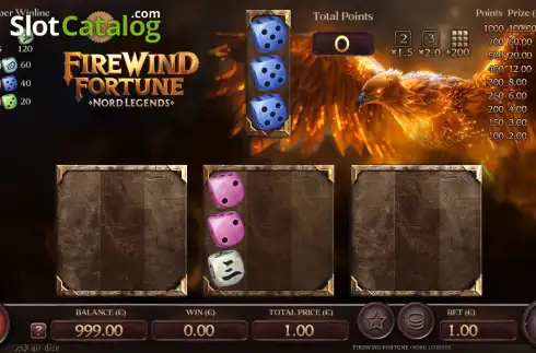 Οθόνη2. Nord Legends – FireWind Fortune Κουλοχέρης