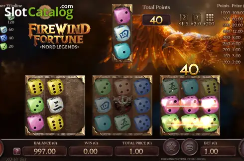 Οθόνη3. Nord Legends – FireWind Fortune Κουλοχέρης