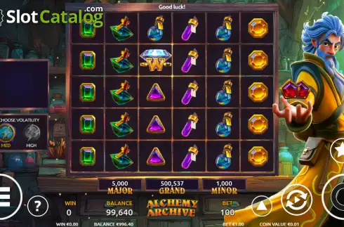 Οθόνη2. Alchemy Archive Κουλοχέρης 