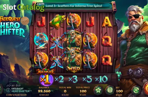 Οθόνη2. FateQuest: Hero Shifter Κουλοχέρης
