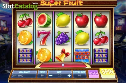 Οθόνη2. Super Fruit (Aiwin Games) Κουλοχέρης 