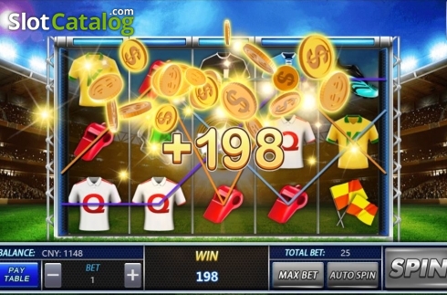 Οθόνη2. Football Frenzy (Aiwin Games) Κουλοχέρης