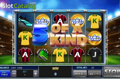 Οθόνη4. Football Frenzy (Aiwin Games) Κουλοχέρης