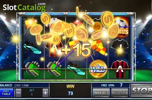 Οθόνη5. Football Frenzy (Aiwin Games) Κουλοχέρης
