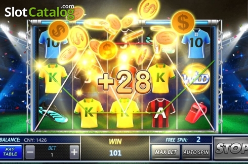 Οθόνη6. Football Frenzy (Aiwin Games) Κουλοχέρης