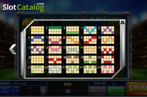 Οθόνη9. Football Frenzy (Aiwin Games) Κουλοχέρης