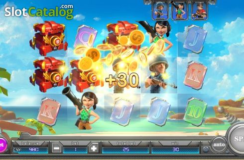 Οθόνη3. Boom Beach Κουλοχέρης