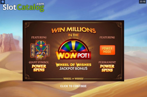 Οθόνη2. Wheel Of Wishes Κουλοχέρης