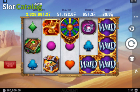 Οθόνη3. Wheel Of Wishes Κουλοχέρης