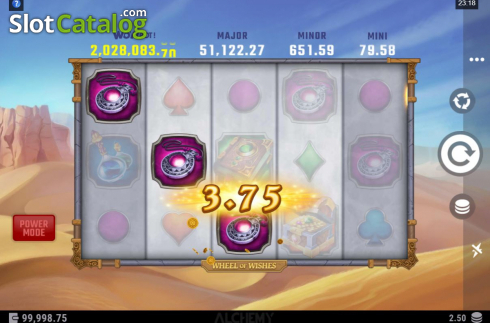 Οθόνη4. Wheel Of Wishes Κουλοχέρης