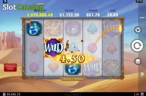 Οθόνη5. Wheel Of Wishes Κουλοχέρης