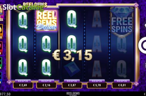 Οθόνη4. Reel Gems Deluxe Κουλοχέρης