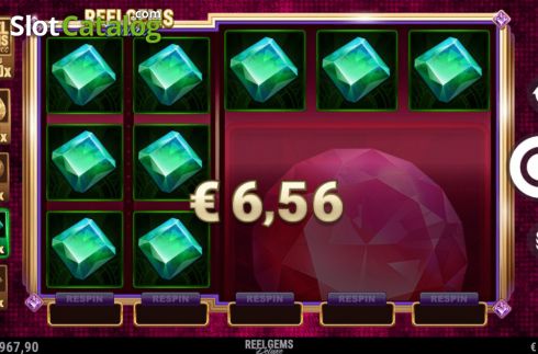 Οθόνη6. Reel Gems Deluxe Κουλοχέρης