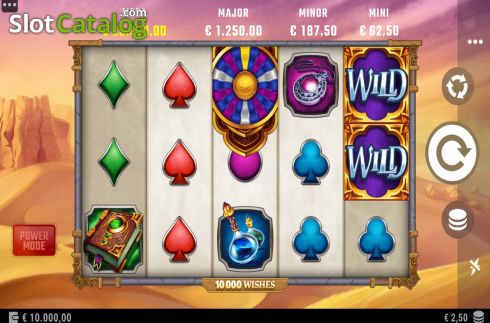 Οθόνη3. 10000 Wishes (Alchemy Gaming) Κουλοχέρης