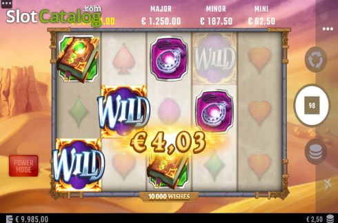 Οθόνη4. 10000 Wishes (Alchemy Gaming) Κουλοχέρης