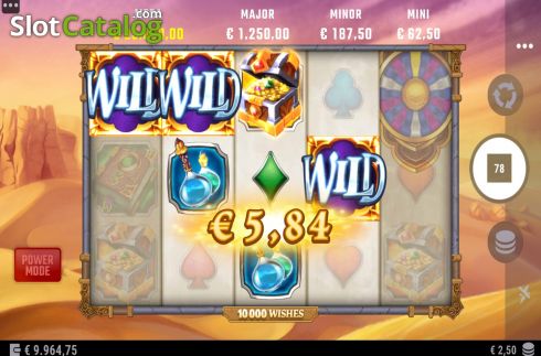 Οθόνη6. 10000 Wishes (Alchemy Gaming) Κουλοχέρης