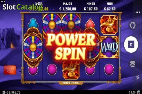 Οθόνη9. 10000 Wishes (Alchemy Gaming) Κουλοχέρης